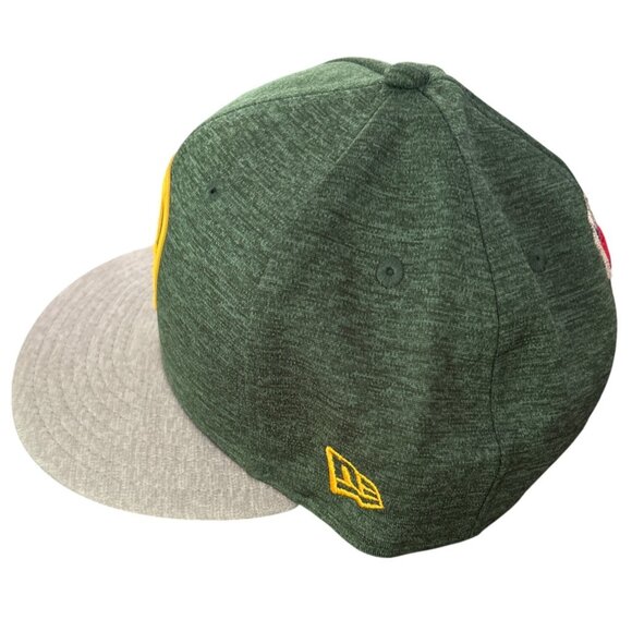 Green Bay Packers New Era 9FIFTY Snapback Cap NFL Logo Green/Gray - Picture 2 of 7